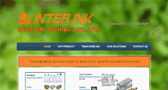 Desktop Screenshot of interinktechnics.com